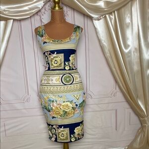 Floral Print Bodycon Dress